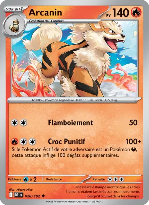 Arcanine [Flare | Punishing Fang]