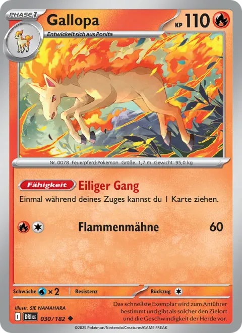 Rapidash [Hurried Gait | Fire Mane]