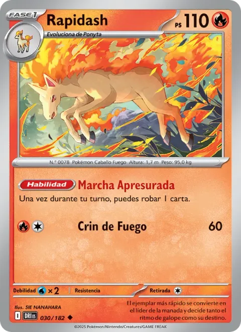 Rapidash [Hurried Gait | Fire Mane]