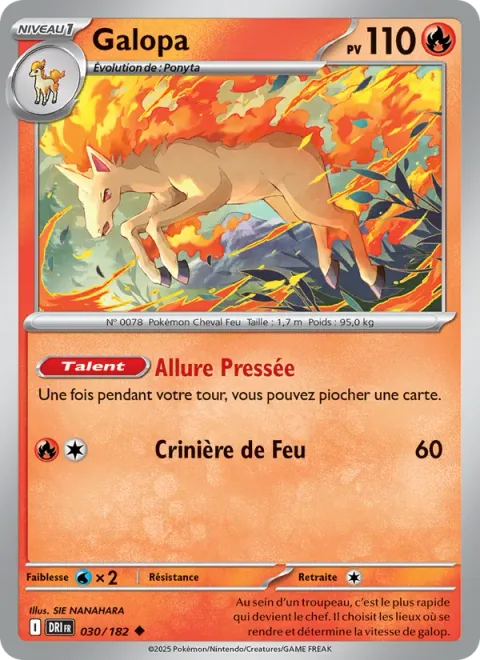 Rapidash [Hurried Gait | Fire Mane]