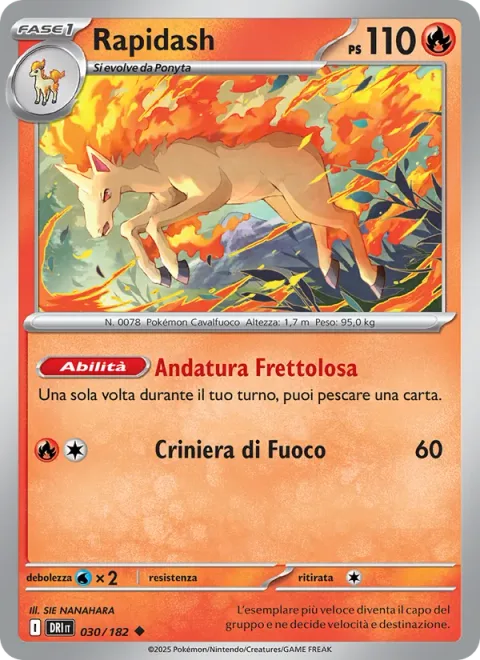 Rapidash [Hurried Gait | Fire Mane]