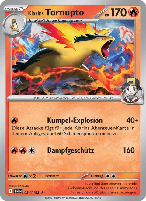 Ethan's Typhlosion [Buddy Blast | Steam Artillery]