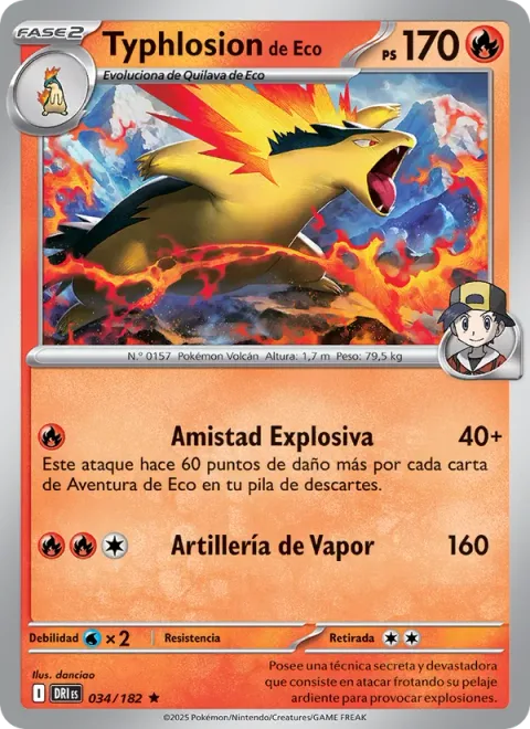 Ethan's Typhlosion [Buddy Blast | Steam Artillery]