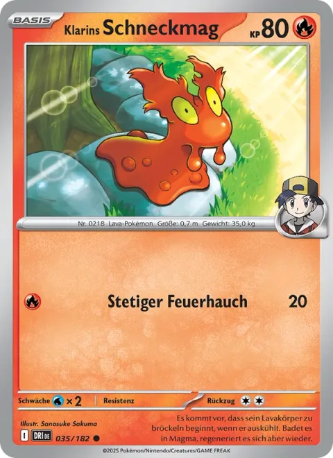 Ethan's Slugma [Steady Firebreathing]