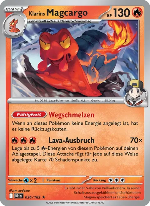 Ethan's Magcargo [Melt Away | Lava Burst]