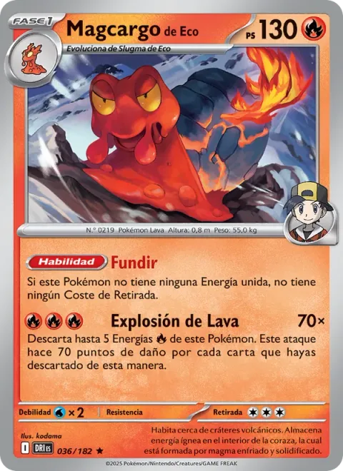 Ethan's Magcargo [Melt Away | Lava Burst]