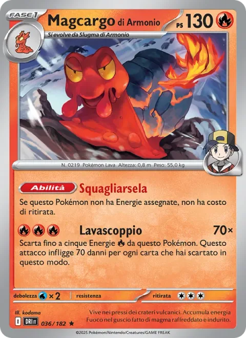 Ethan's Magcargo [Melt Away | Lava Burst]