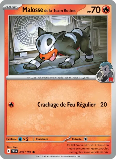Team Rocket's Houndour [Steady Firebreathing]