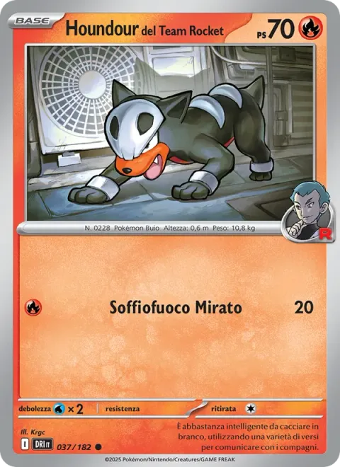 Team Rocket's Houndour [Steady Firebreathing]