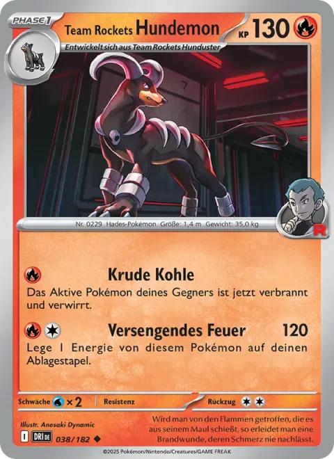 Team Rocket's Houndoom [Cruel Coal | Scorching Fire]