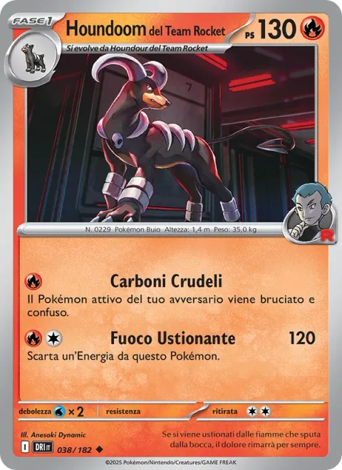 Team Rocket's Houndoom [Cruel Coal | Scorching Fire]