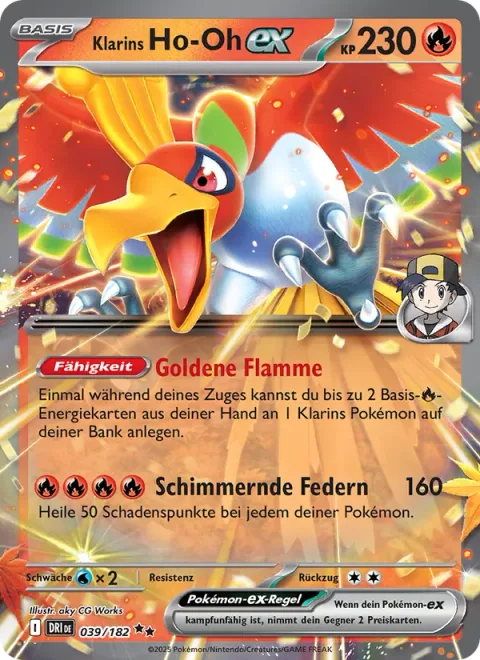Ethan's Ho-Oh ex [Golden Flame | Shining Feathers]