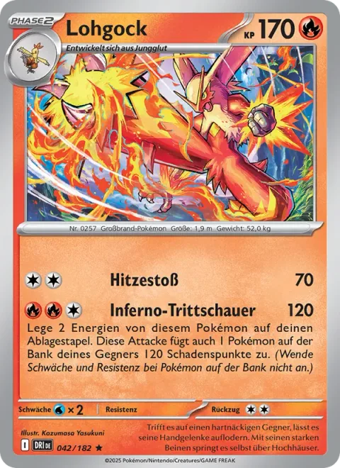 Blaziken [Heat Blast | Inferno Kick Flurry]