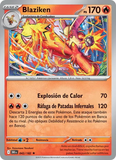 Blaziken [Heat Blast | Inferno Kick Flurry]