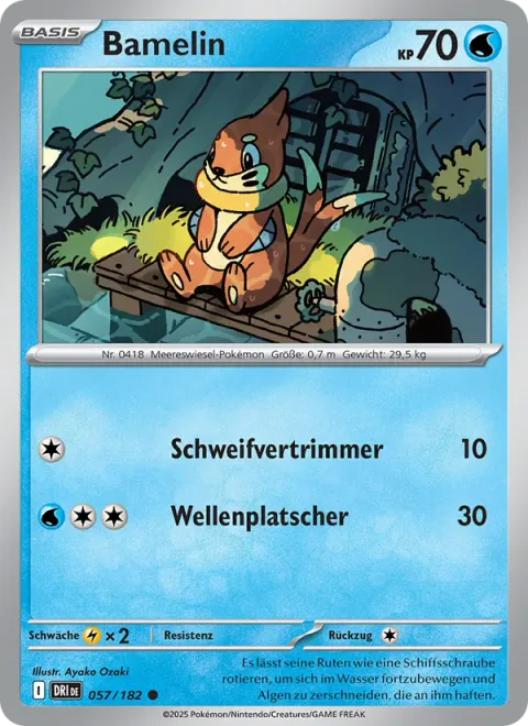 Buizel [Tail Whap | Wave Splash]