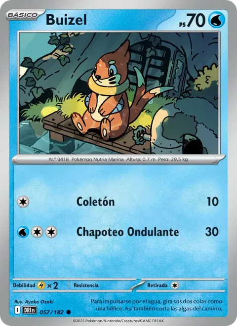 Buizel [Tail Whap | Wave Splash]