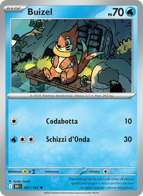 Buizel [Tail Whap | Wave Splash]