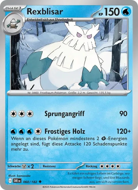 Abomasnow [Lunge Out | Frozen Wood]