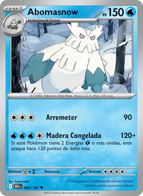 Abomasnow [Lunge Out | Frozen Wood]