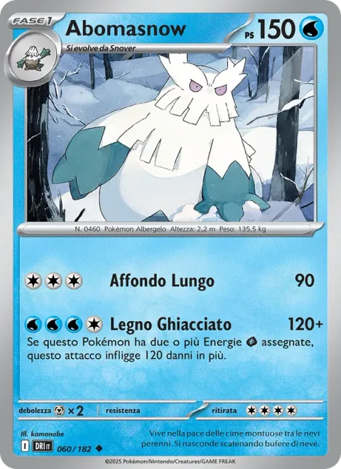 Abomasnow [Lunge Out | Frozen Wood]