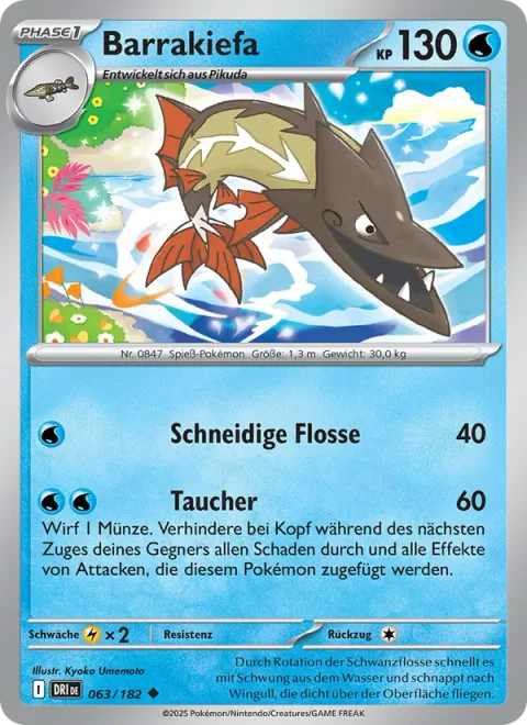 Barraskewda [Sharp Fin | Dive]