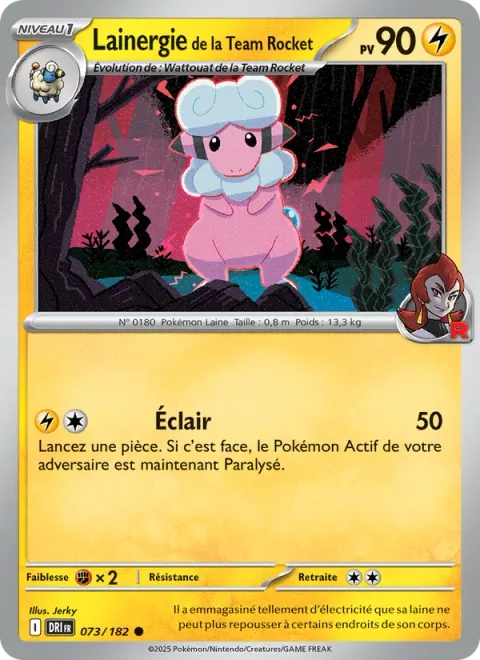 Team Rocket's Flaaffy [Thunder Shock]