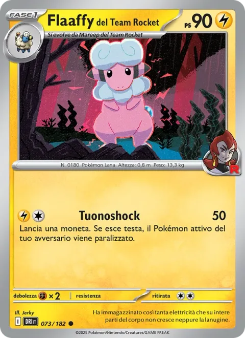 Team Rocket's Flaaffy [Thunder Shock]