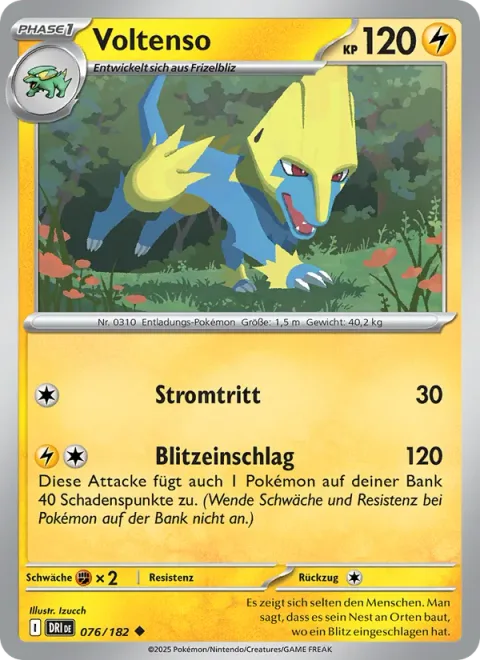 Manectric [Zap Kick | Flash Impact]
