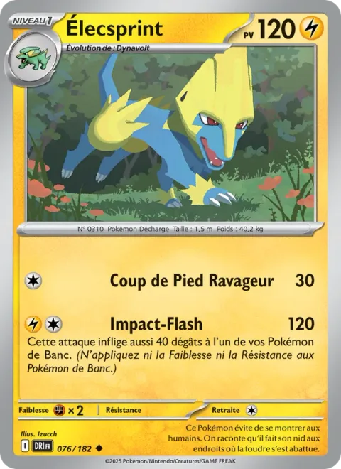 Manectric [Zap Kick | Flash Impact]