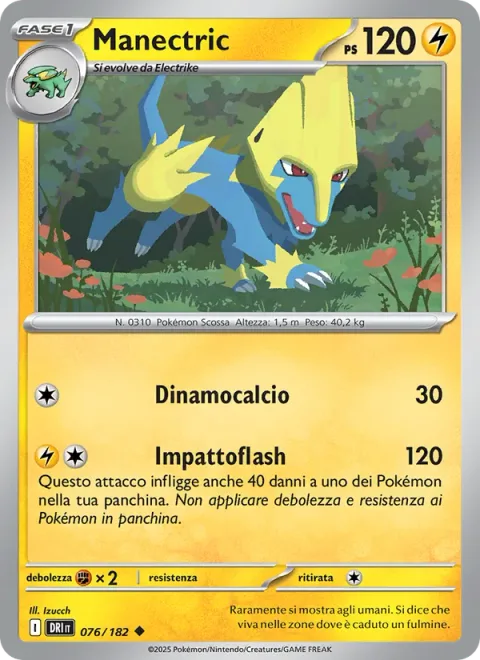 Manectric [Zap Kick | Flash Impact]