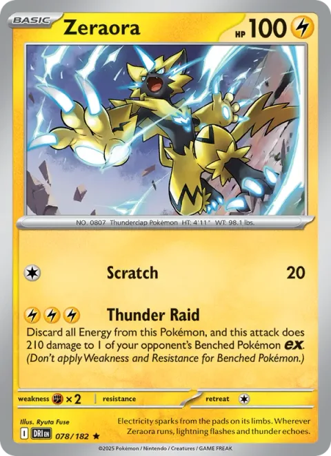 Zeraora [Scratch | Thunder Raid]