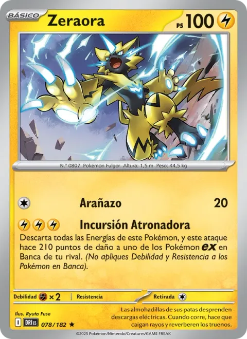 Zeraora [Scratch | Thunder Raid]