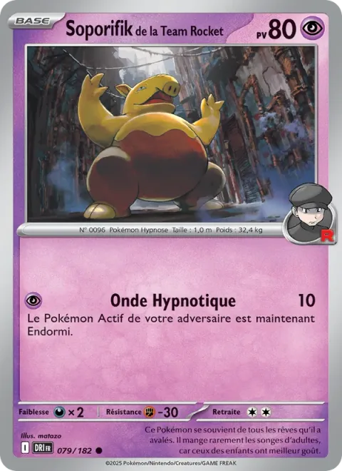Team Rocket's Drowzee [Hypnotic Ray]