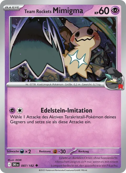 Team Rocket's Mimikyu [Gemstone Mimicry]