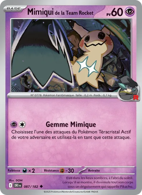 Team Rocket's Mimikyu [Gemstone Mimicry]