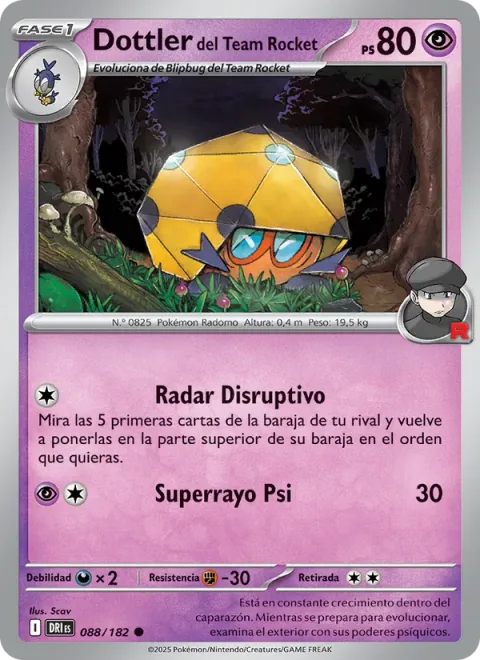 Team Rocket's Dottler [Disruptive Radar | Super Psy Bolt]