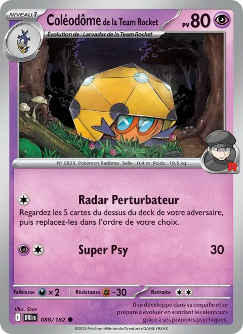 Team Rocket's Dottler [Disruptive Radar | Super Psy Bolt]
