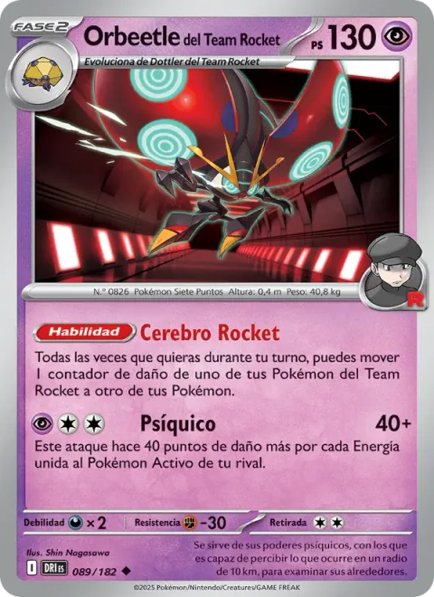 Team Rocket's Orbeetle [Rocket Brain | Psychic]