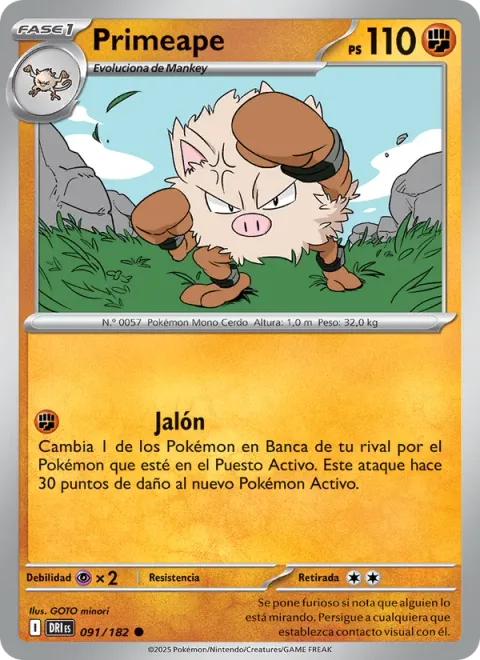 Primeape [Drag Off]
