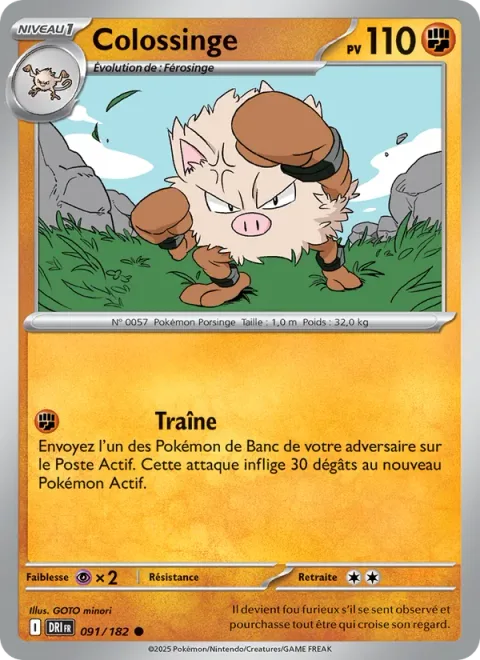 Primeape [Drag Off]