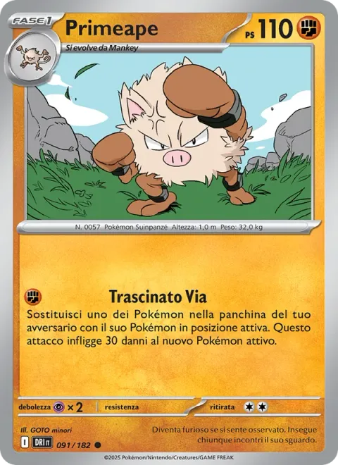 Primeape [Drag Off]