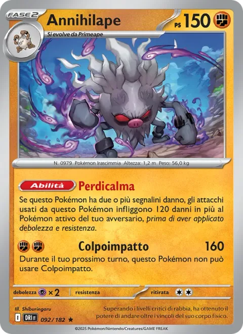 Annihilape [Lose Cool | Impact Blow]