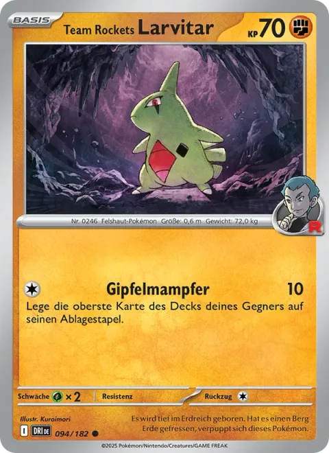 Team Rocket's Larvitar [Mountain Munch]