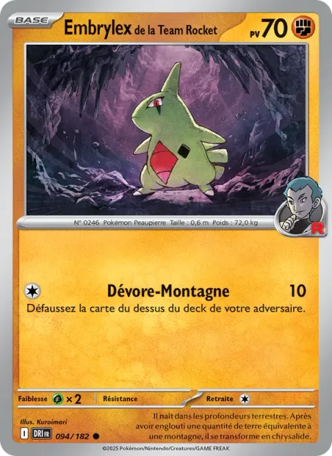 Team Rocket's Larvitar [Mountain Munch]