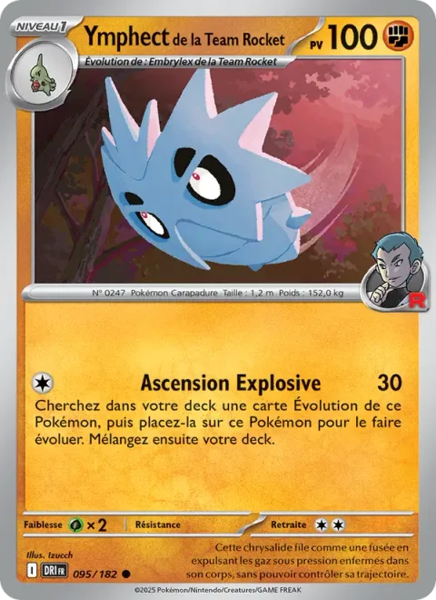 Team Rocket's Pupitar [Explosive Ascension]