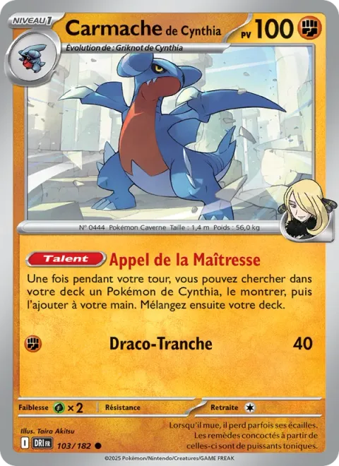 Cynthia's Gabite [Champion's Call | Dragonslice]