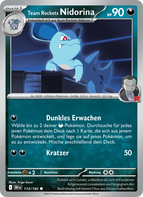 Team Rocket's Nidorina [Dark Awakening | Scratch]