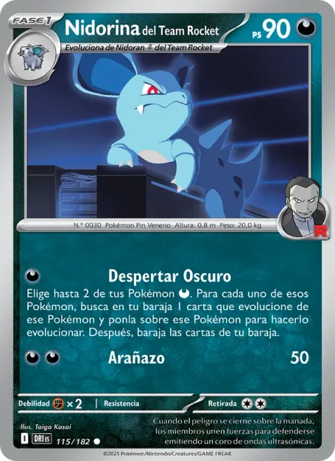 Team Rocket's Nidorina [Dark Awakening | Scratch]