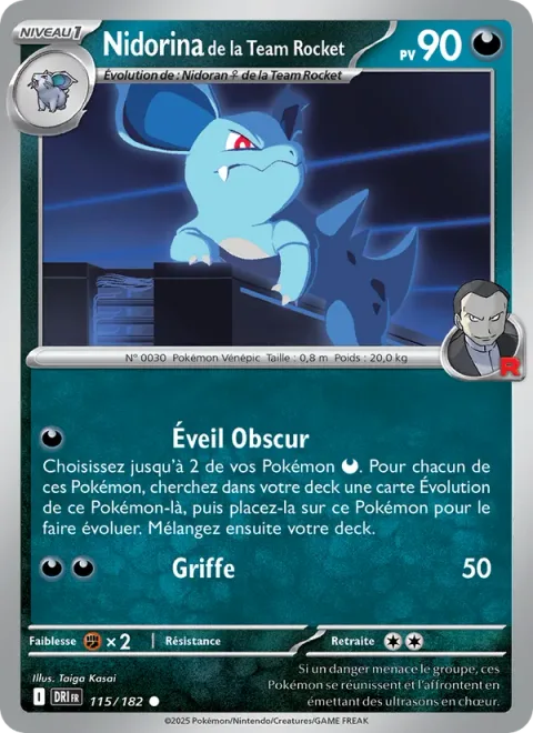 Team Rocket's Nidorina [Dark Awakening | Scratch]