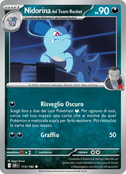 Team Rocket's Nidorina [Dark Awakening | Scratch]